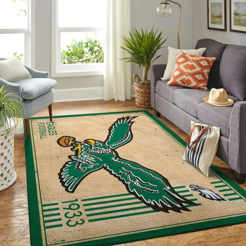 Philadelphia Eagles Nfl Retro Style Living Room Sports - Change the size