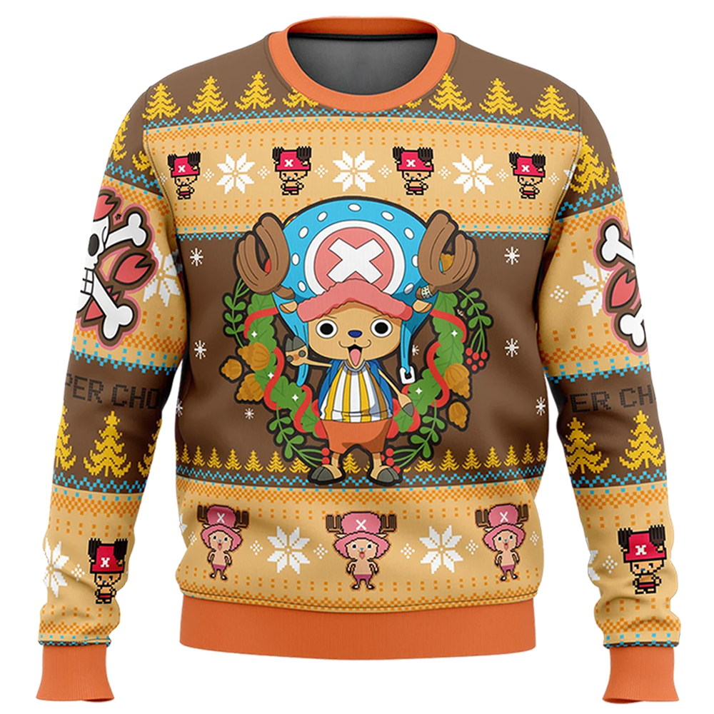 Christmas-Chopper-One-Piece_men-sweatshirt-FRONT-mockup