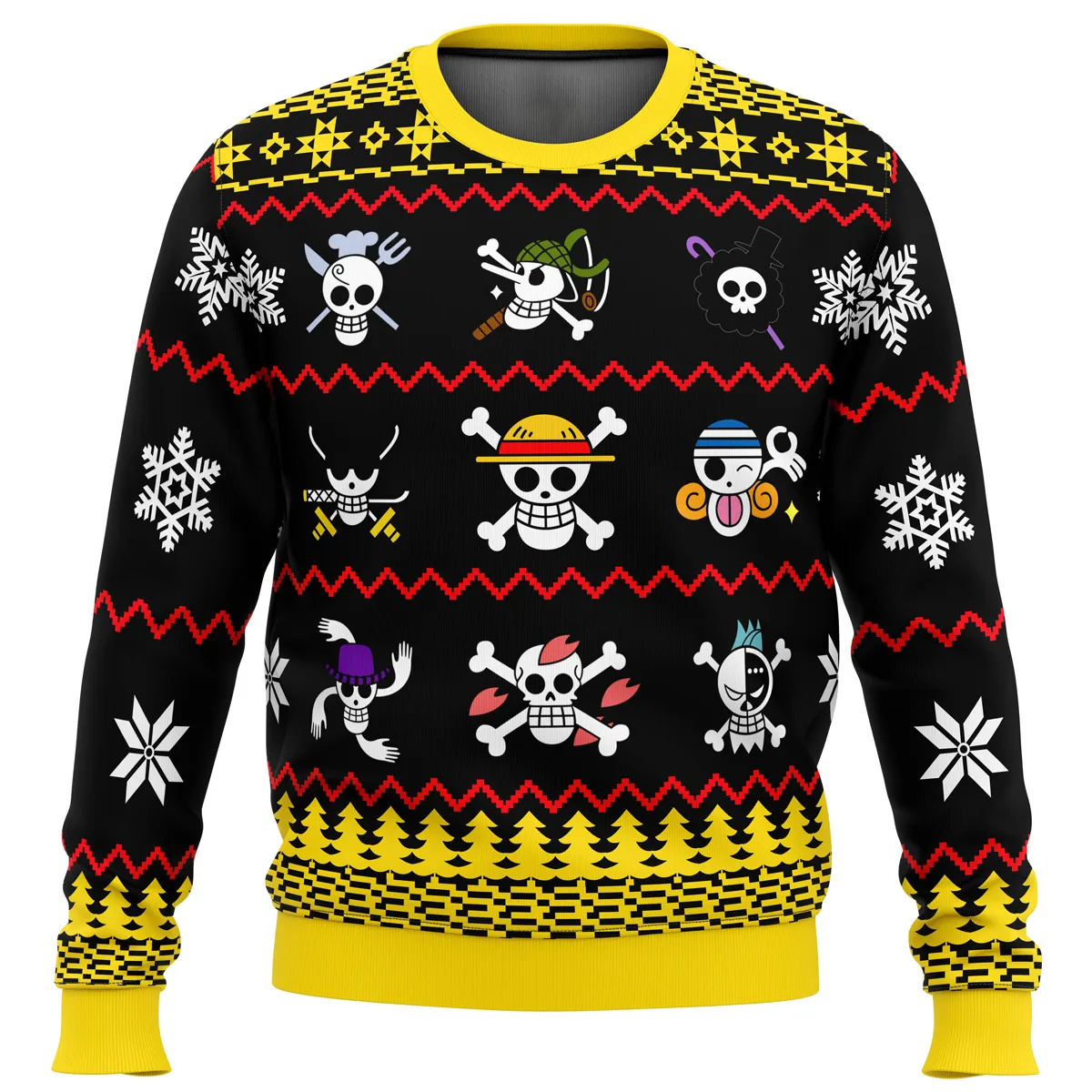 One Piece One Piece Flags Ugly Christmas Sweater Perfect And Unique Gifts For Adults Kids On Christmas