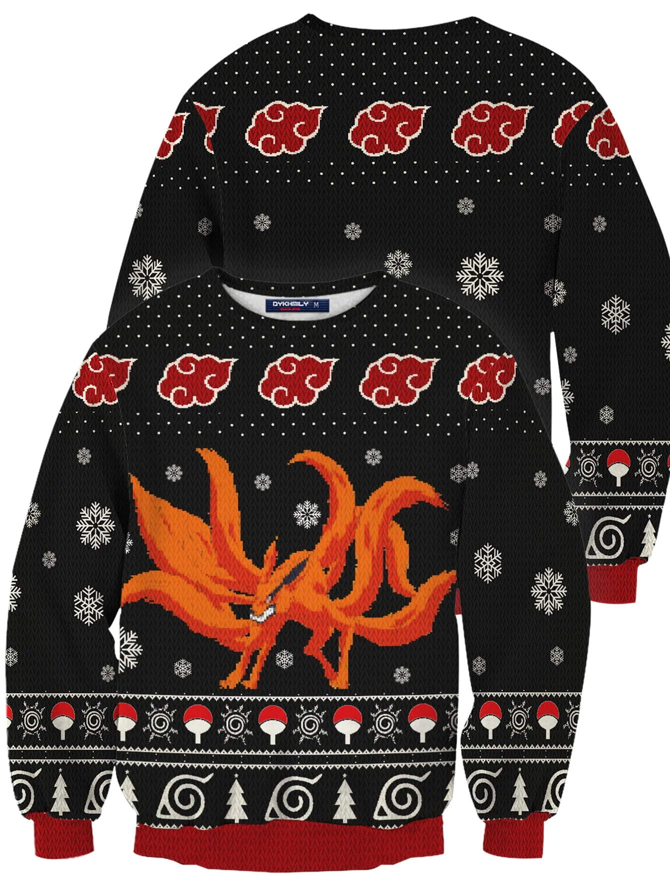 Nine Tailed Naruto Ugly Christmas Sweater Perfect And Unique Gifts For Adults Kids On Christmas
